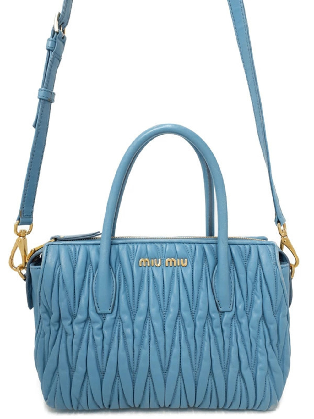 Miu Miu Matelasse Handbag